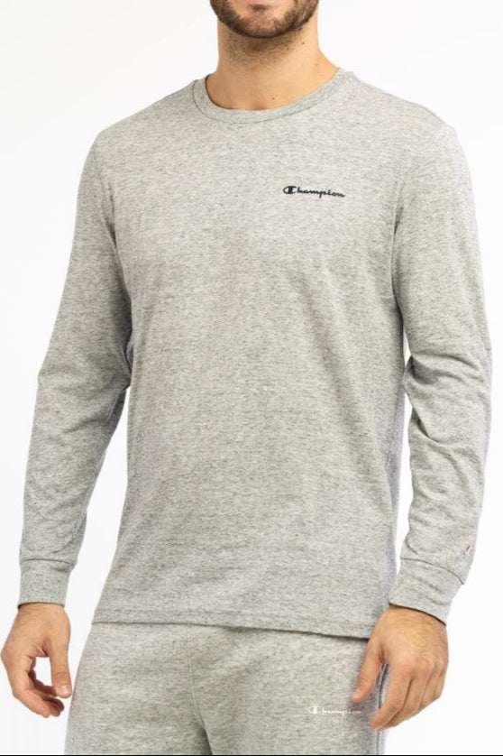 2-pak Champion long Sleeve Trui zwart & grijs - MelonMax