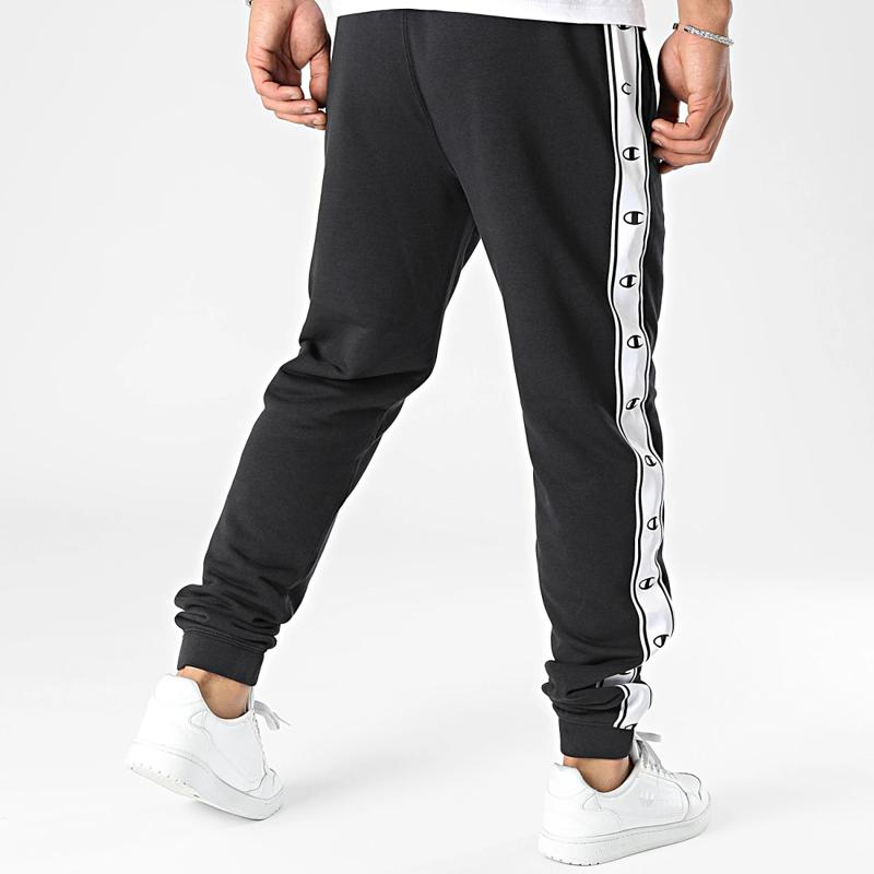 Champion Jogginsbroek Zwart/Wit - MelonMax