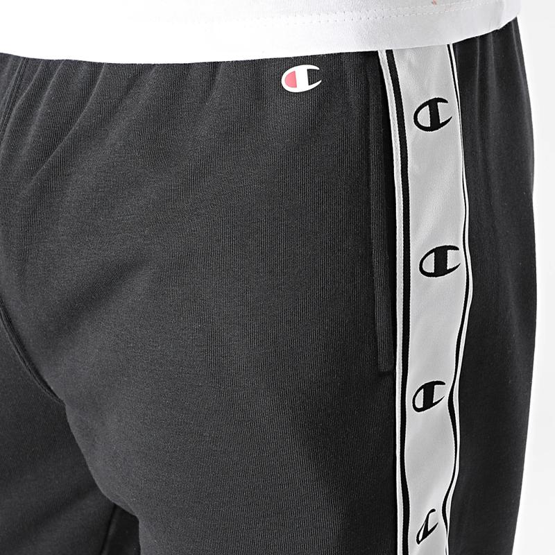 Champion Jogginsbroek Zwart/Wit - MelonMax