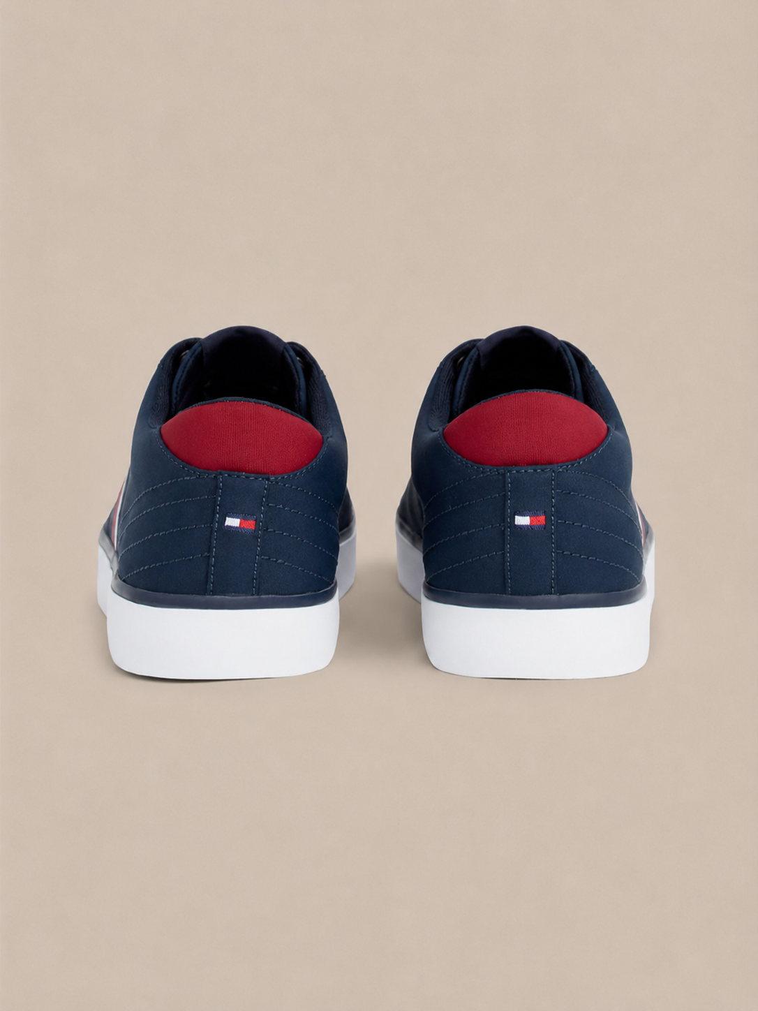 Tommy Hilfiger Supercup LTH Stripes Sneakers Laag Heren - Desert Sky - MelonMax