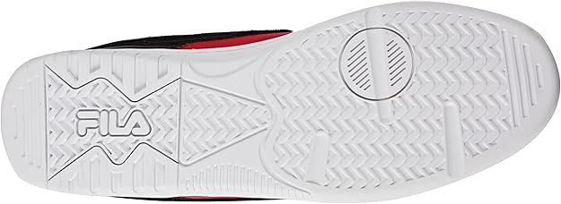 Fila High-Top Sneakers - Stijlvolle Rode/Zwarte Herensneakers - MelonMax