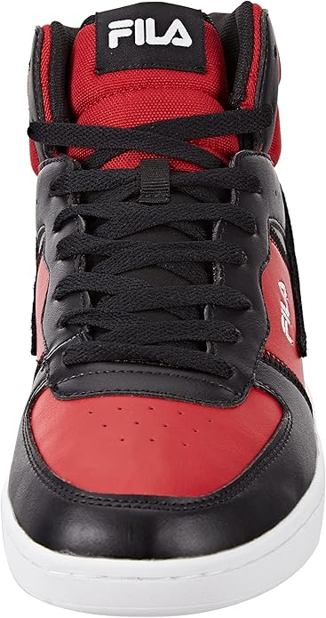 Fila High-Top Sneakers - Stijlvolle Rode/Zwarte Herensneakers - MelonMax