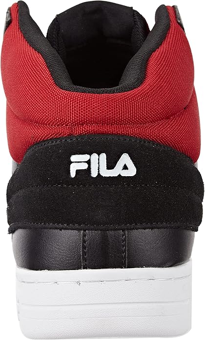 Fila High-Top Sneakers - Stijlvolle Rode/Zwarte Herensneakers - MelonMax