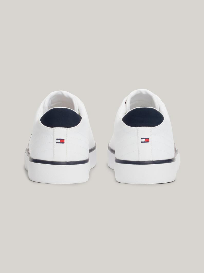 Tommy Hilfiger Signature Tape Sneakers Laag Heren - Wit - MelonMax