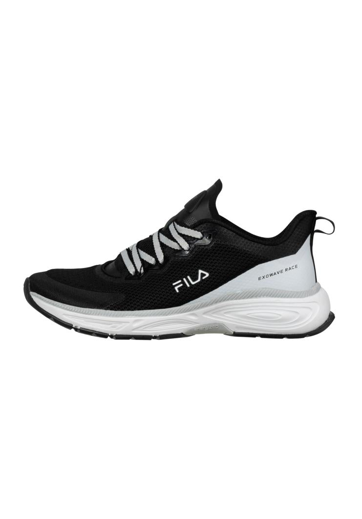 Fila Exowave Race Hardloopschoenen - Lichtgewicht & Comfortabel - Zwart/Wit - MelonMax