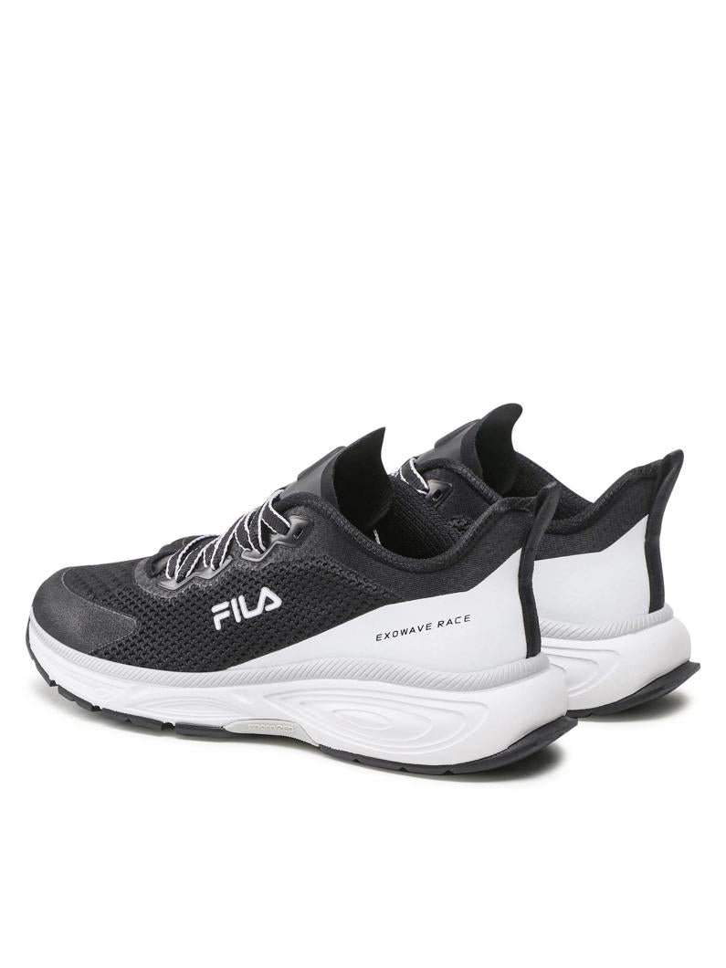Fila Exowave Race Hardloopschoenen - Lichtgewicht & Comfortabel - Zwart/Wit - MelonMax