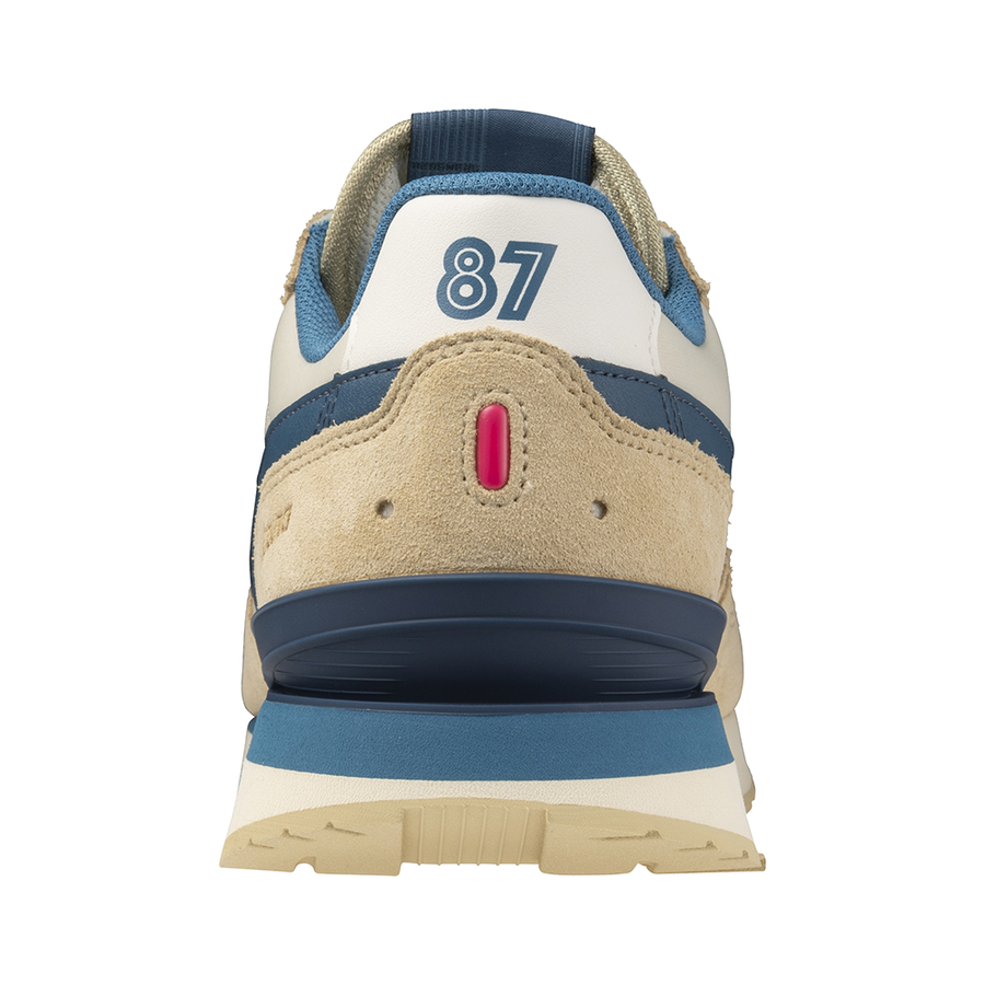 Mizuno RB87 Sneakers Heren - Beige/Blauw Nog afmaken - MelonMax