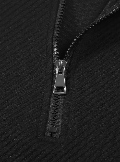 JOWA Casual Heren Quarter-Zip Trui met Regular Fit en Ritssluiting - Perfect voor Herfst, Winter en Lente - MelonMax