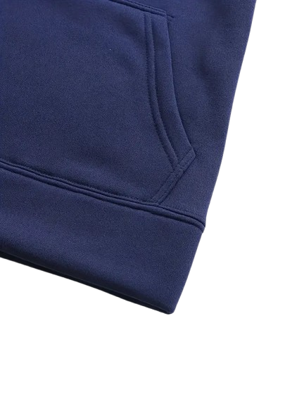 JOWA Blauwe Herens Hoodie met Capuchon en Kangoeroezak – 100% Polyester, Casual Sweatshirt voor Alle Seizoenen - MelonMax