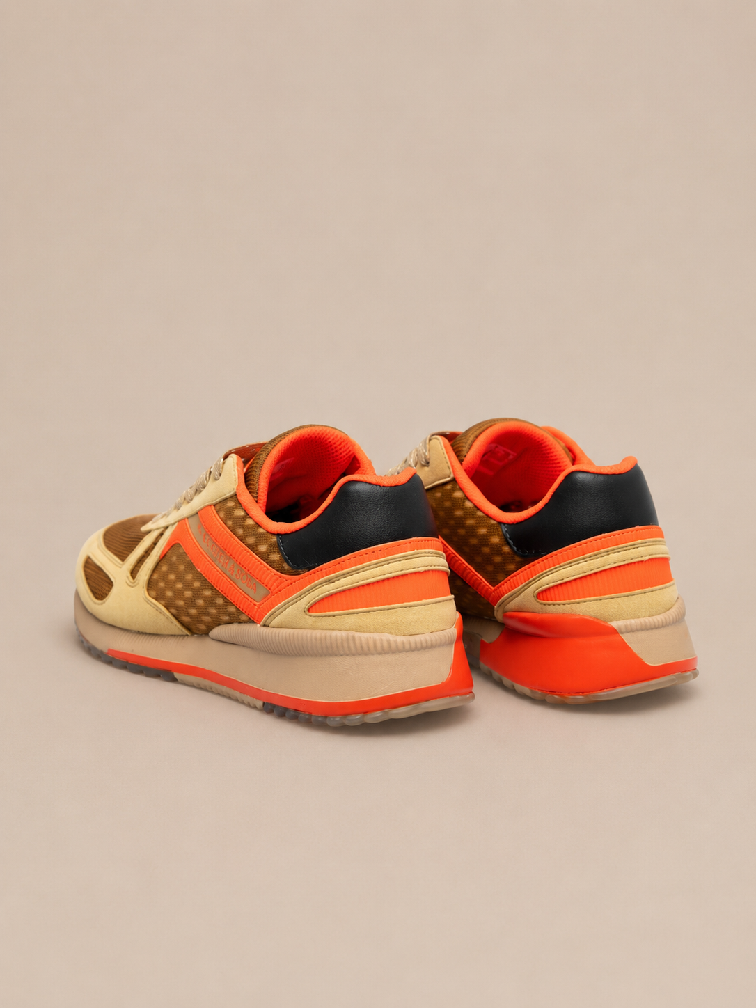 Scotch & Soda Leather Athletics Heren Sneakers - MelonMax