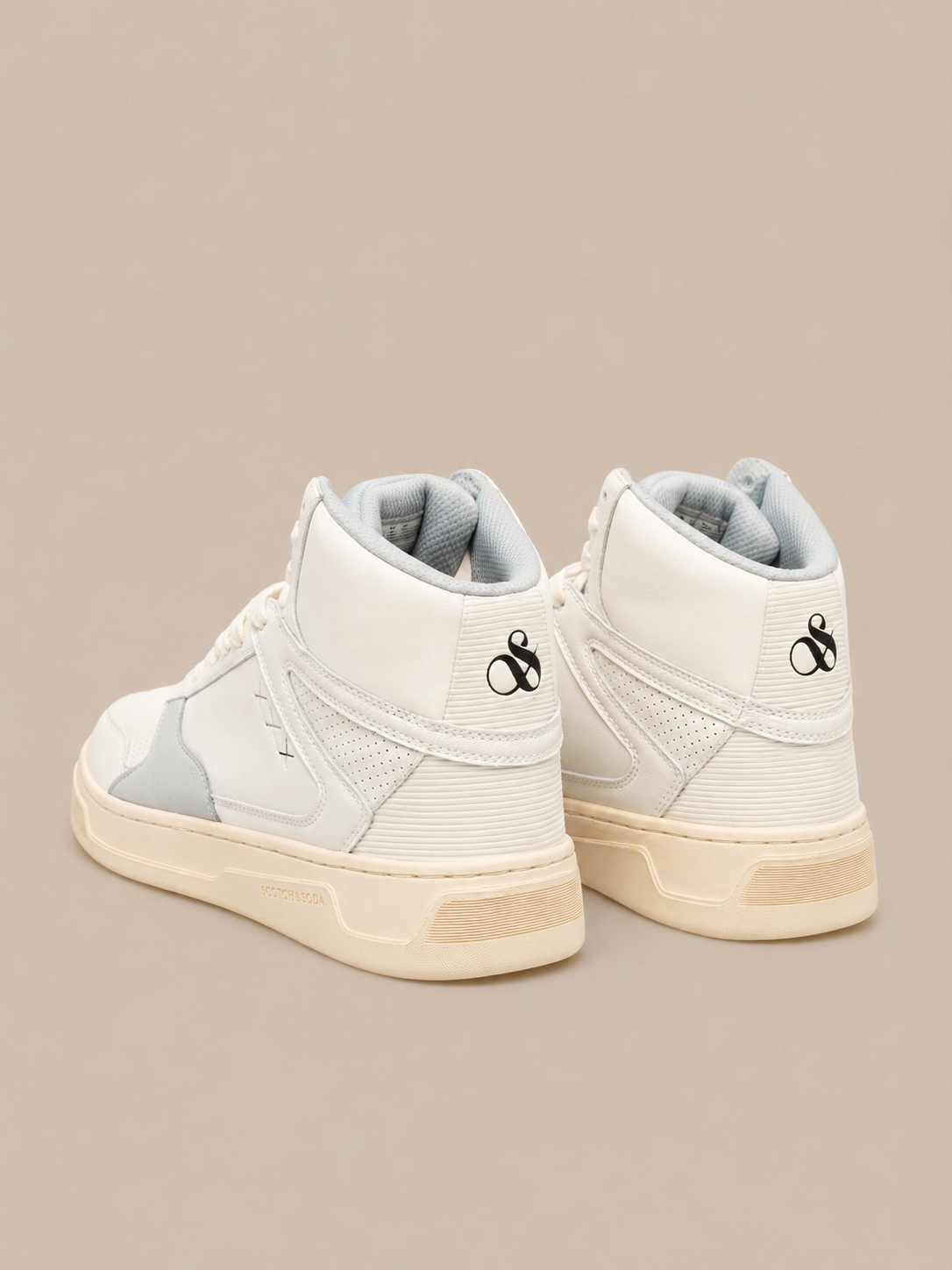 Scotch & Soda New Cup High-Top Heren Sneakers - MelonMax