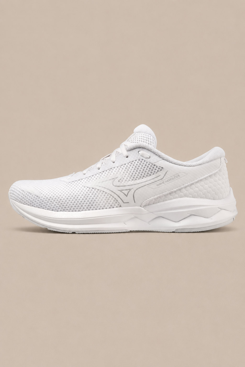 Mizuno Wave Revolt 3 Hardloopschoenen Unisex - wit - MelonMax