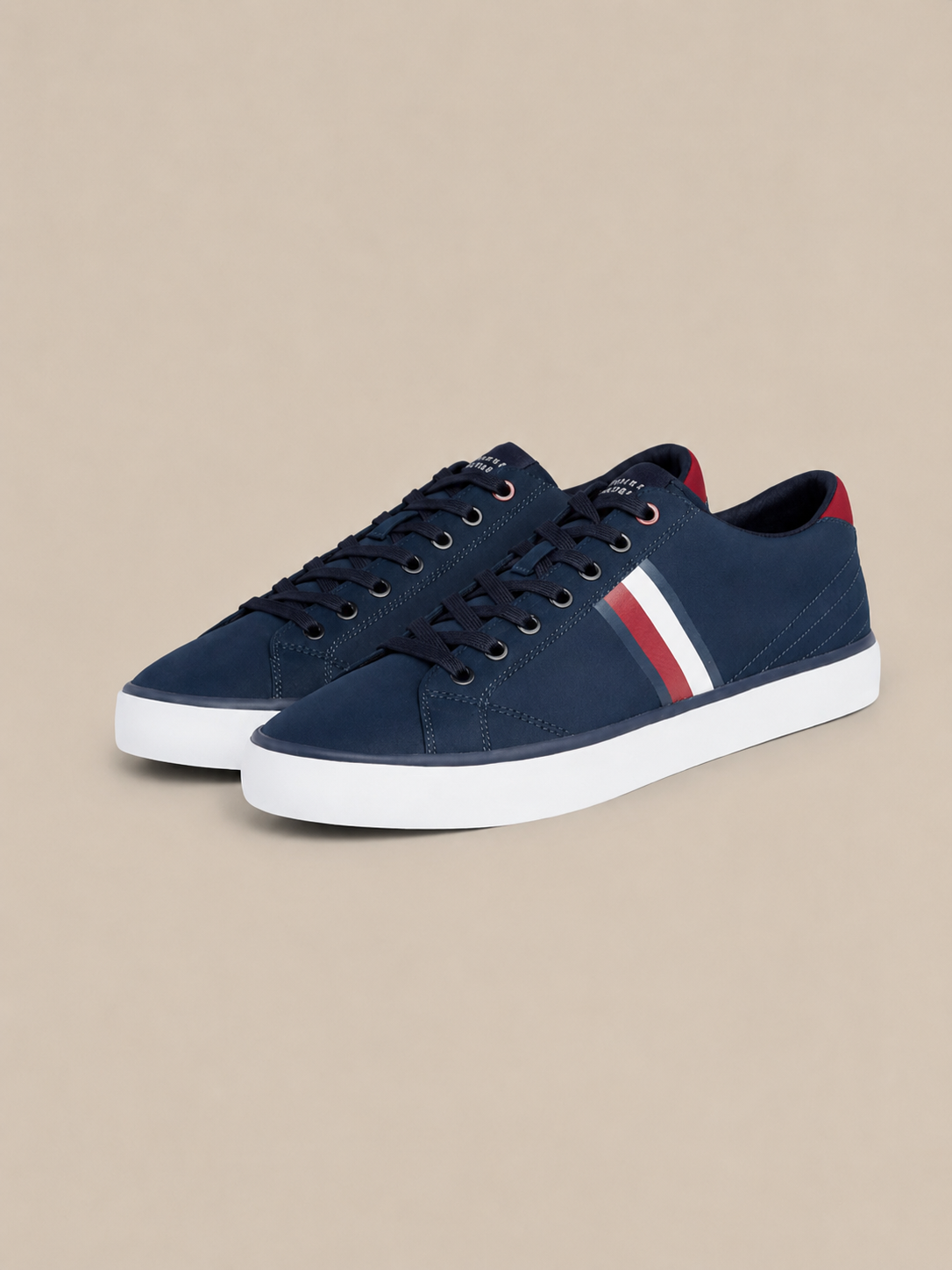 Tommy Hilfiger Supercup LTH Stripes Sneakers Laag Heren - Desert Sky - MelonMax