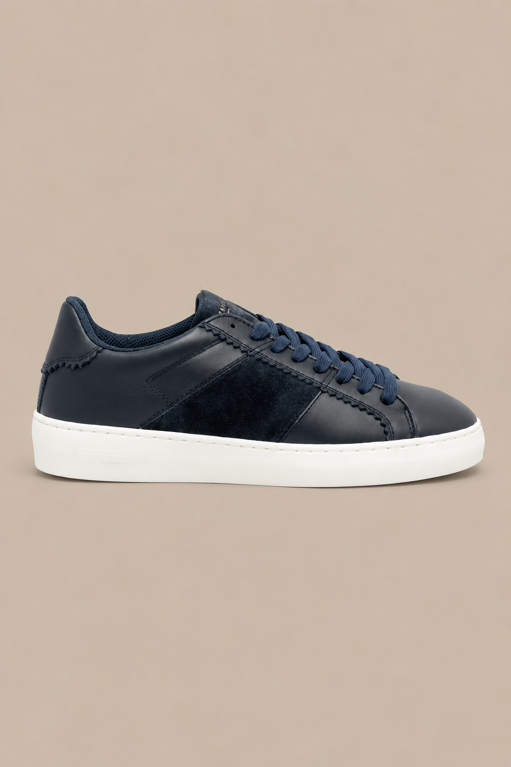 Scotch & Soda Plakka 2.0 Sneakers Laag Heren - Marineblauw - MelonMax