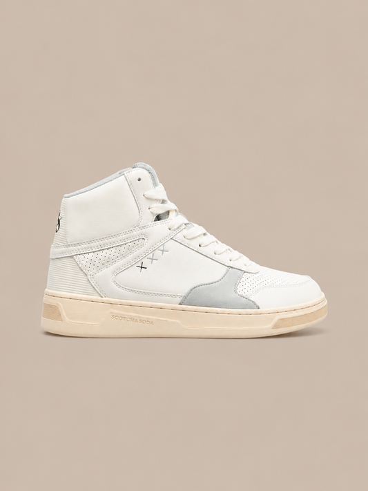 Scotch & Soda New Cup High-Top Heren Sneakers - MelonMax