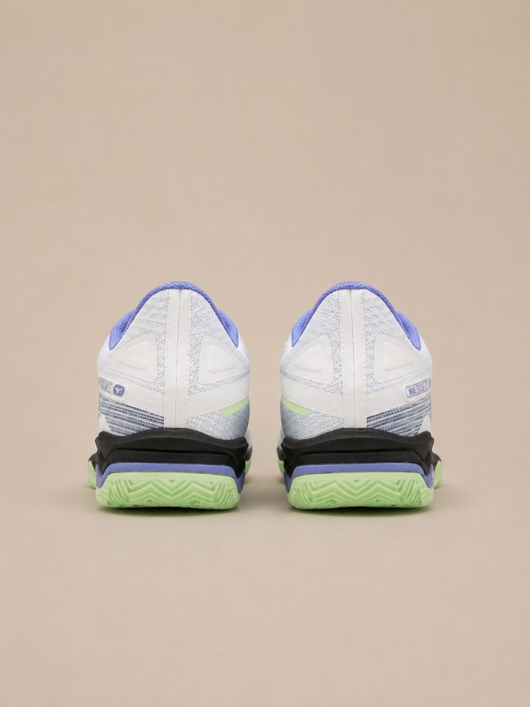 Mizuno Wave Exceed Light 2 Padelschoenen Unisex - Wit/Groen/Blauw - MelonMax